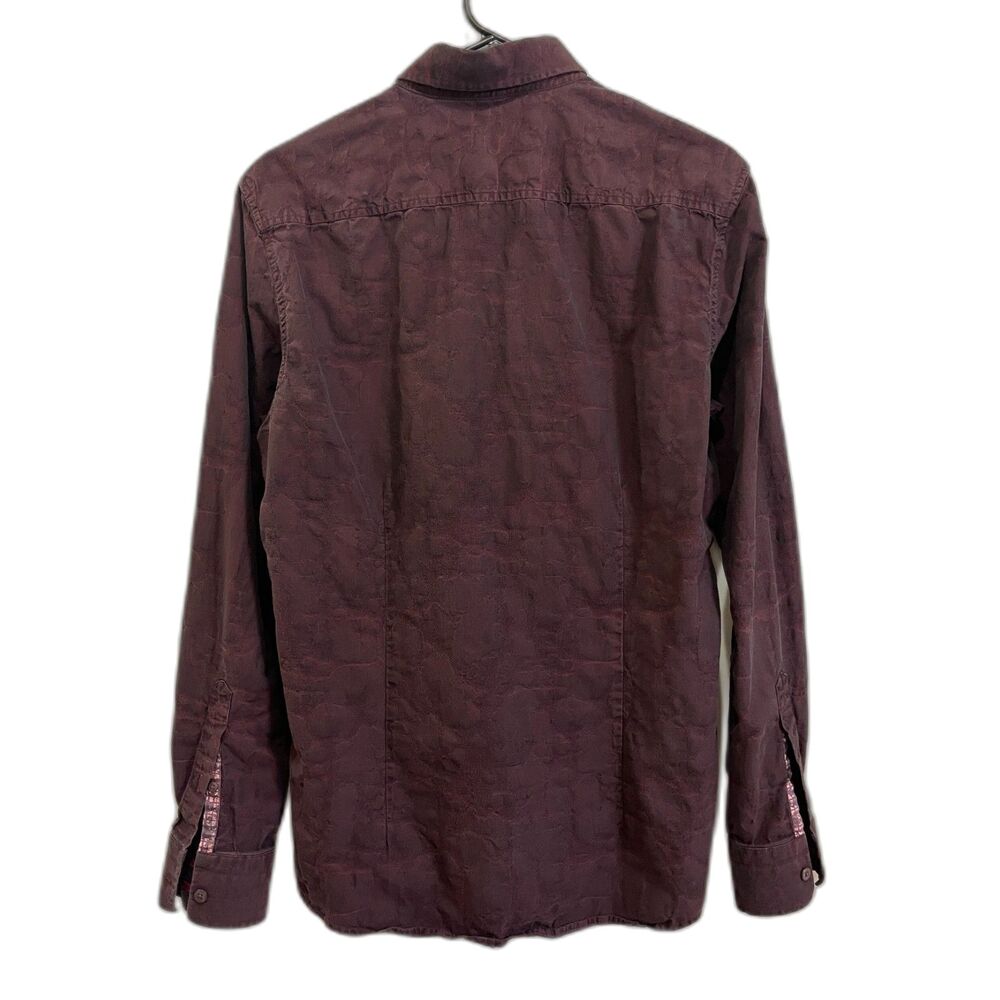 Robert Graham Purple Graphic Pattern Button Up Sh… - image 7